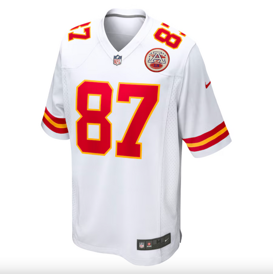 Maillot Travis Kelce Kansas City Chiefs Game home blanc