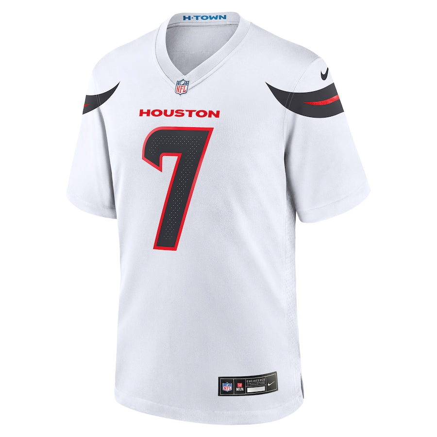 Maillot Enfant Houston Texans Game Extérieur - Blanc