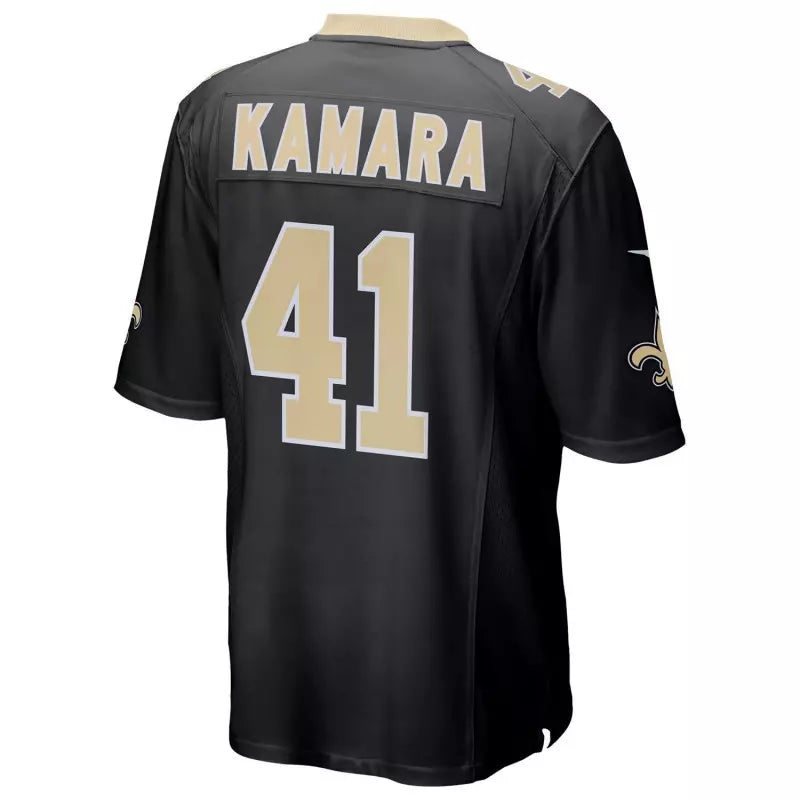 Maillot Alvin Kamara New Orleans Saints Game Team Noir