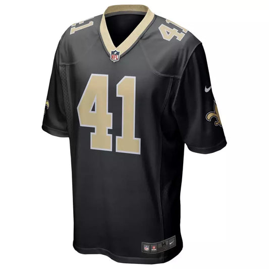 Maillot Alvin Kamara New Orleans Saints Game Team Noir