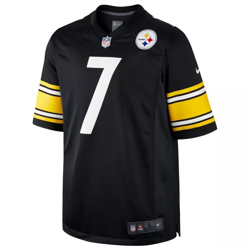 Maillot Ben Roethlisberger Pittsburgh Steelers Game Team couleur Noir