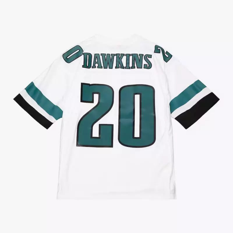 Maillot Vintage Brian Dawkins Philadelphia Eagles 1996  Legacy Retro Blanc