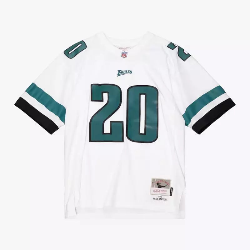 Maillot Vintage Brian Dawkins Philadelphia Eagles 1996  Legacy Retro Blanc