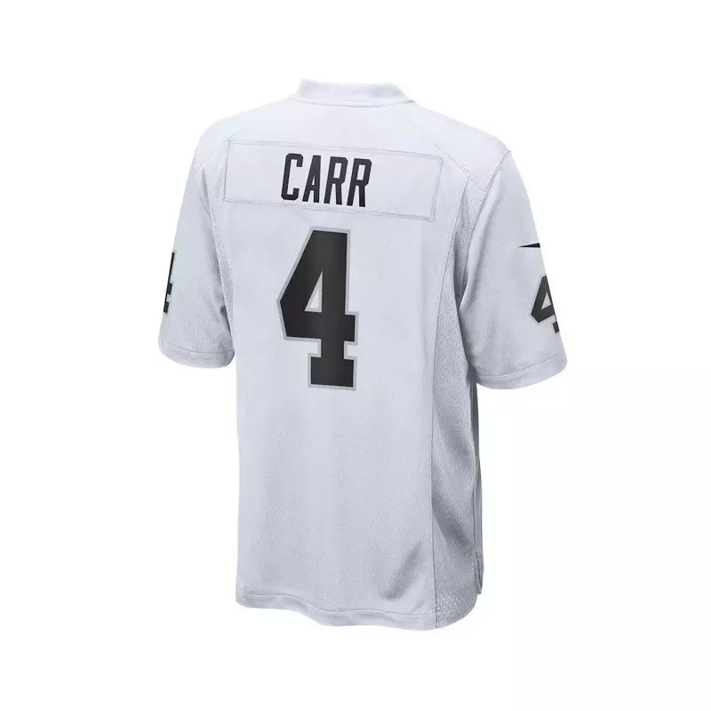 Maillot Derek Carr Las Vegas Raiders Game Team couleur blanc