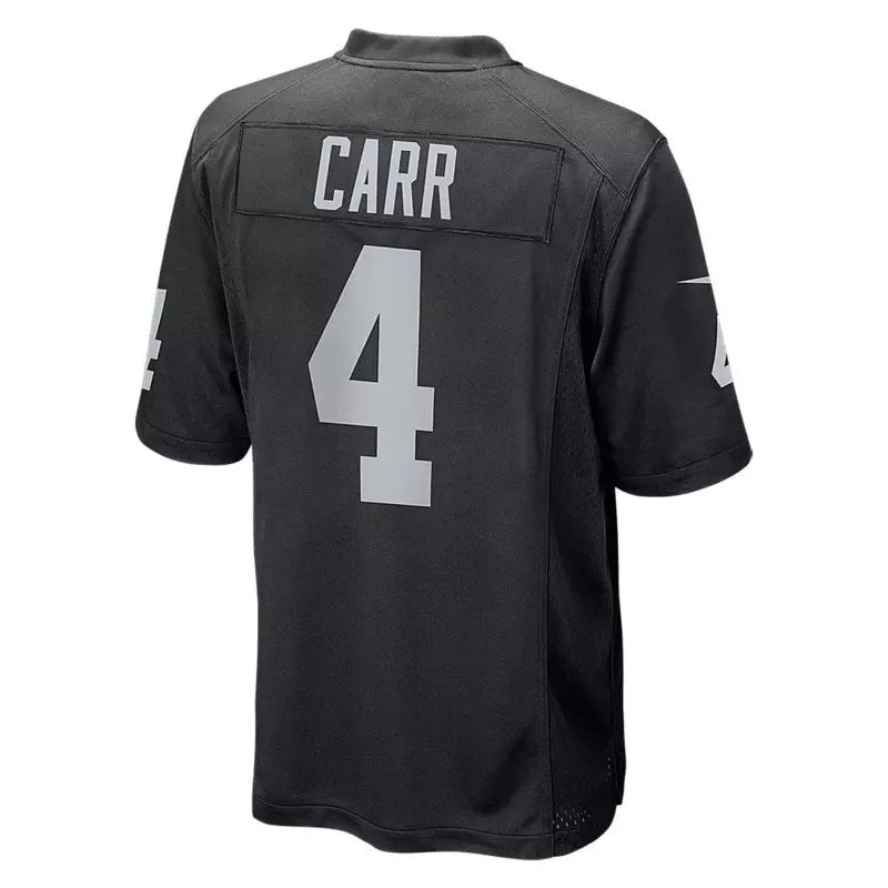 Maillot Derek Carr Las Vegas Raiders Game Team couleur Noir