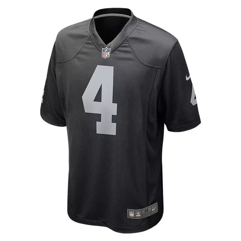 Maillot Derek Carr Las Vegas Raiders Game Team couleur Noir