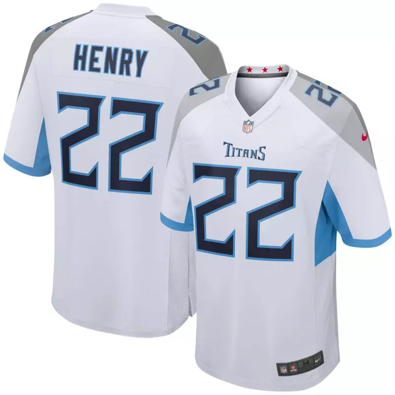 Maillot Derrick Henry Tennessee Titans Game Team Blanc