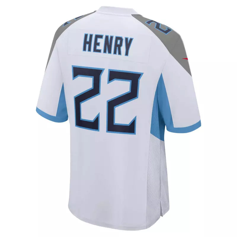 Maillot Derrick Henry Tennessee Titans Game Team Blanc