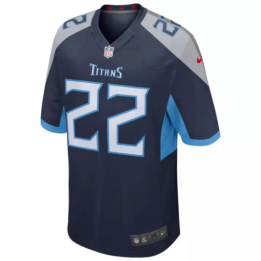 Maillot Derrick Henry Tennessee Titans Game Team Bleu