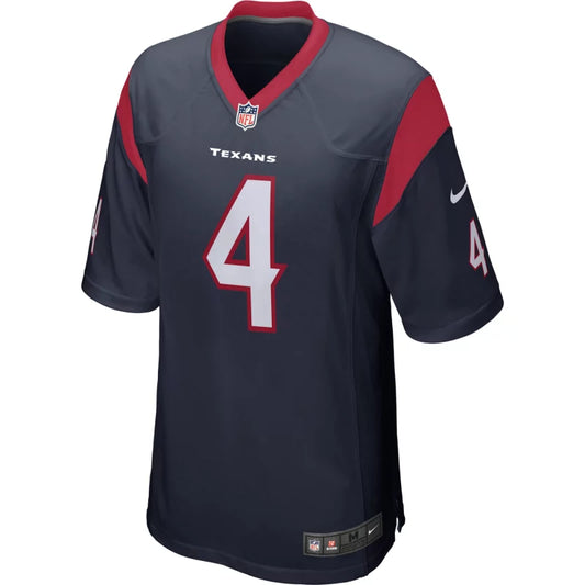 Maillot Houston Texans Game Team couleur bleu marine