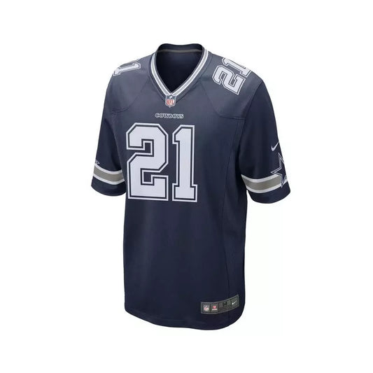 Maillot Ezekiel Elliott Dallas Cowboys Game Team bleu marine