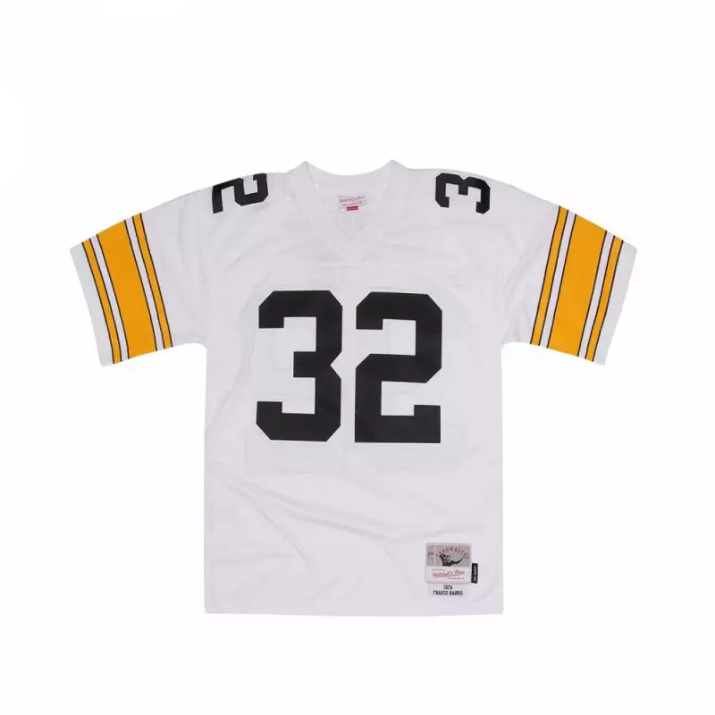 Maillot Vintage Franco Harris Pittsburgh Steelers 1976 Legacy Retro Blanc