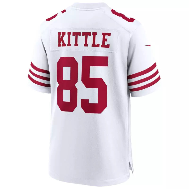 Maillot George Kittle San Francisco 49ers Game home blanc