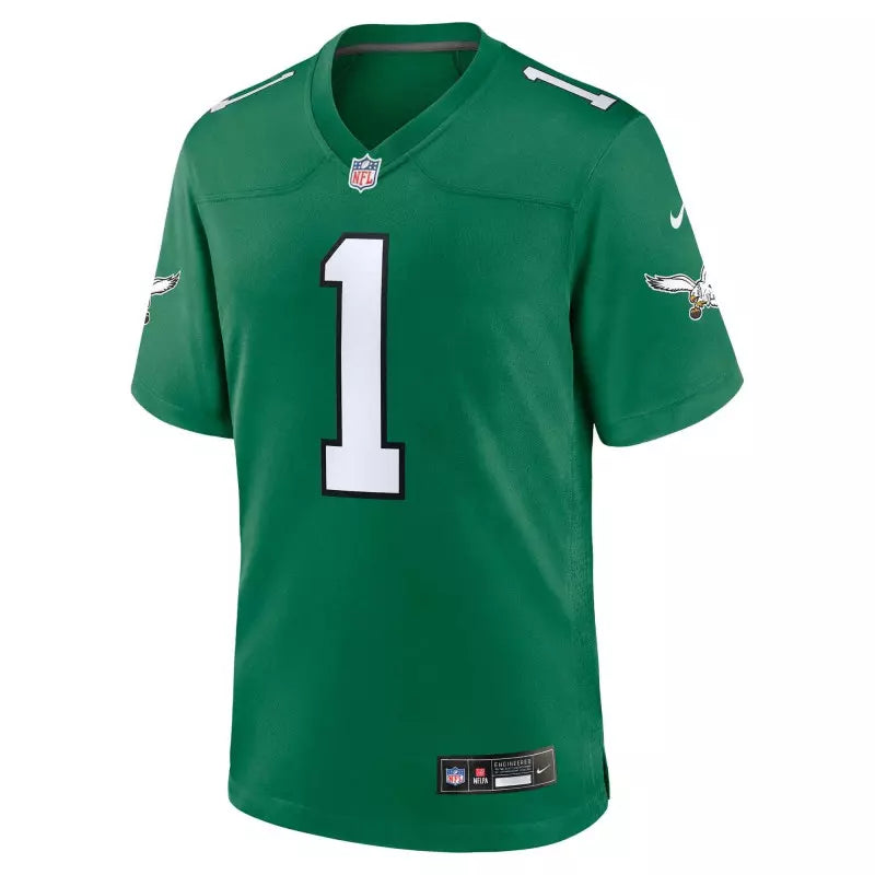 Maillot Enfant Jalen Hurts Philadelphia Eagles Home Vert