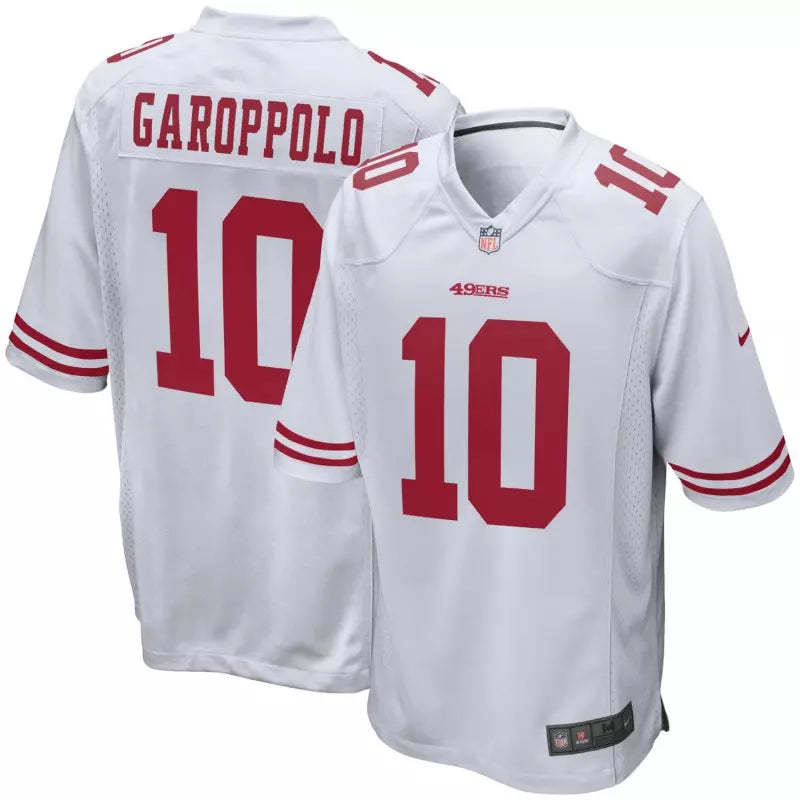 Maillot Jimmy Garoppolo San Francisco 49ers Game Team couleur Blanc