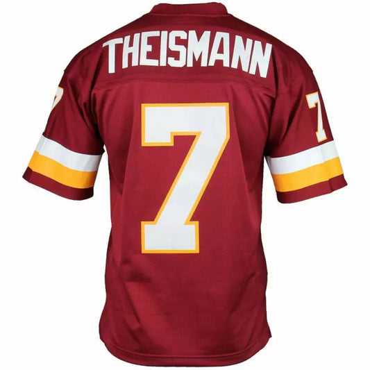 Maillot Vintage Joe Theismann Washington 1982 Legacy Retro Rouge