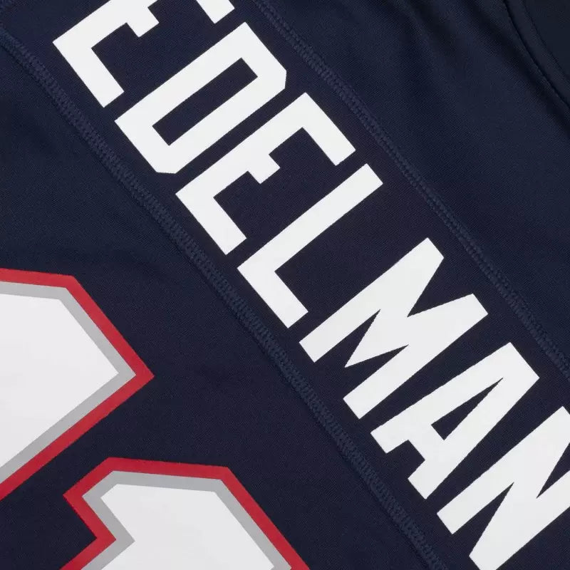 Maillot Julian Edelman New England Patriots Game Team bleu marine