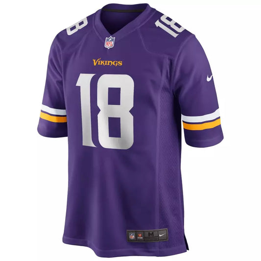 Maillot Justin Jefferson Minnesota Vikings Home Violette