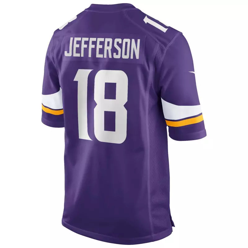 Maillot Justin Jefferson Minnesota Vikings Home Violette