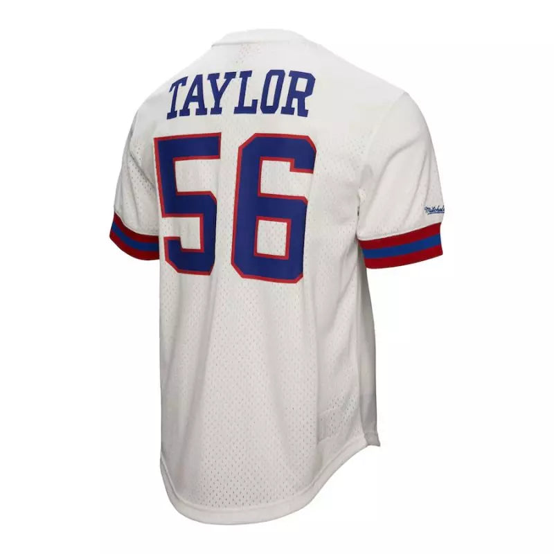 Maillot Vintage Lawrence Taylor New York Giants Mitchell & Ness N&N Mesh Blanc