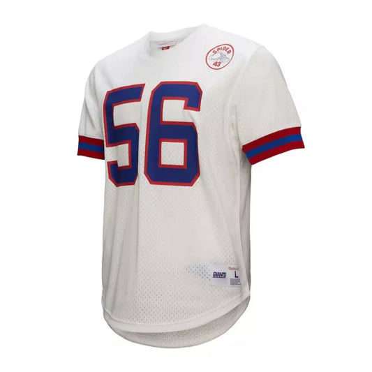 Maillot Vintage Lawrence Taylor New York Giants Mitchell & Ness N&N Mesh Blanc