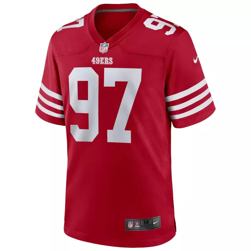 Maillot Nick Bosa San Francisco 49ers Game home rouge