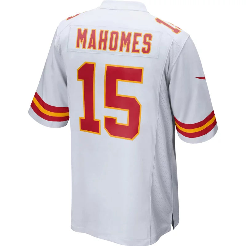 Maillot Enfant Patrick Mahomes Kansas City Chiefs Game Home Blanc