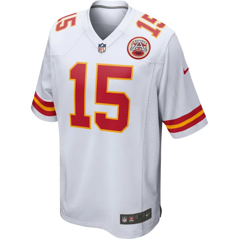 Maillot Enfant Patrick Mahomes Kansas City Chiefs Game Home Blanc