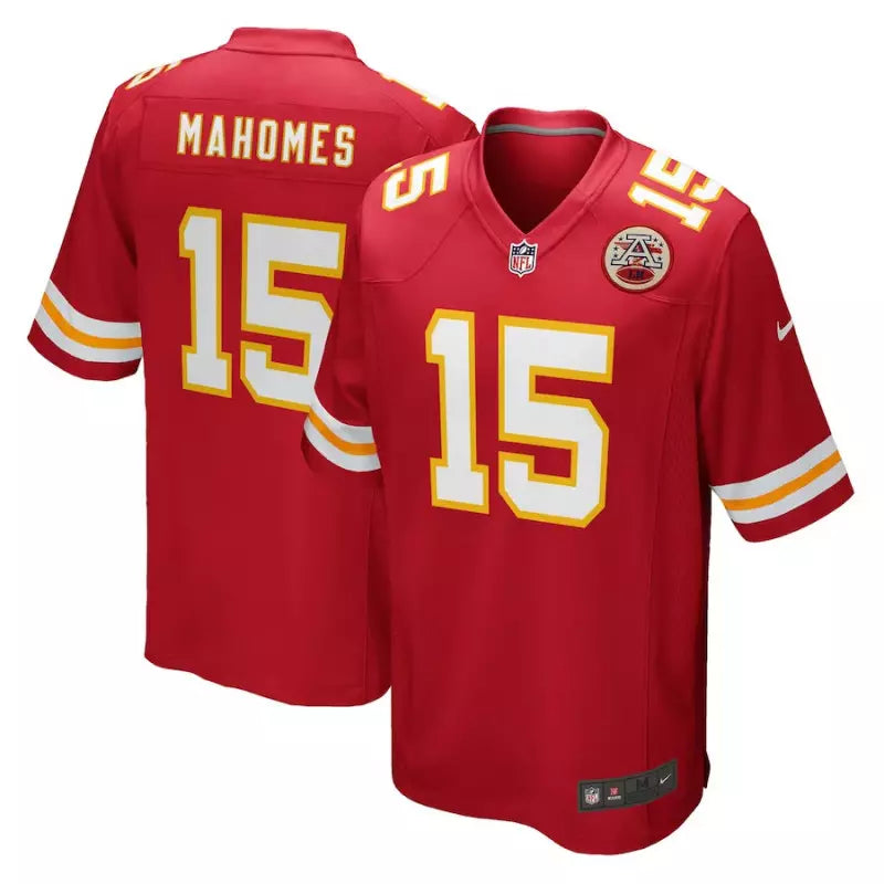 Maillot Enfant Patrick Mahomes Kansas City Chiefs Game Team Rouge