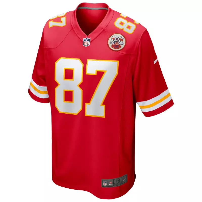 Maillot Travis Kelce Kansas City Chiefs Game Home Rouge