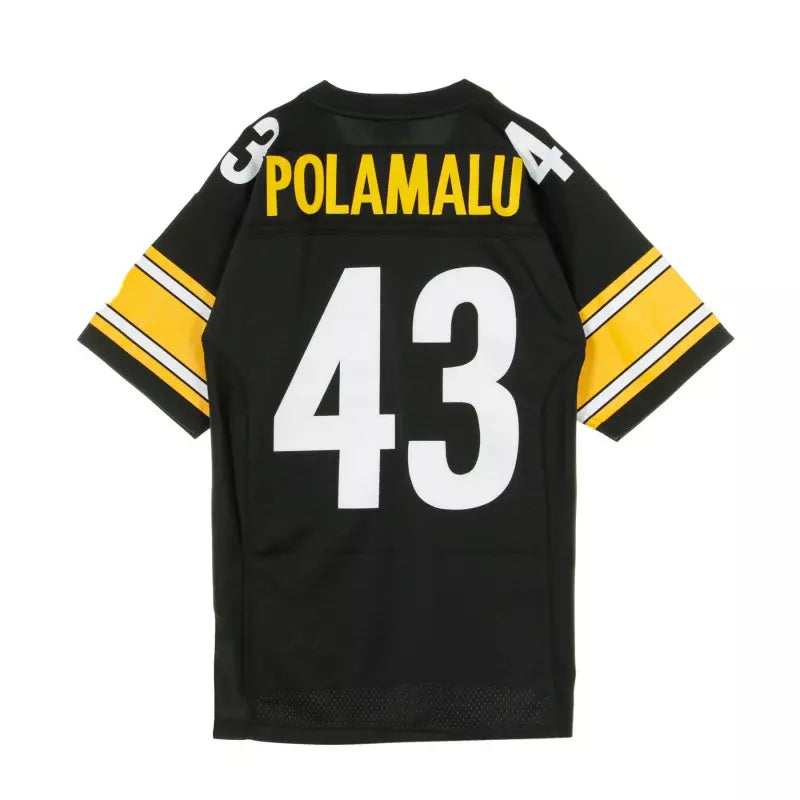 Maillot Vintage Troy Polamalu Pittsburgh Steelers 2005 Legacy Retro Noir