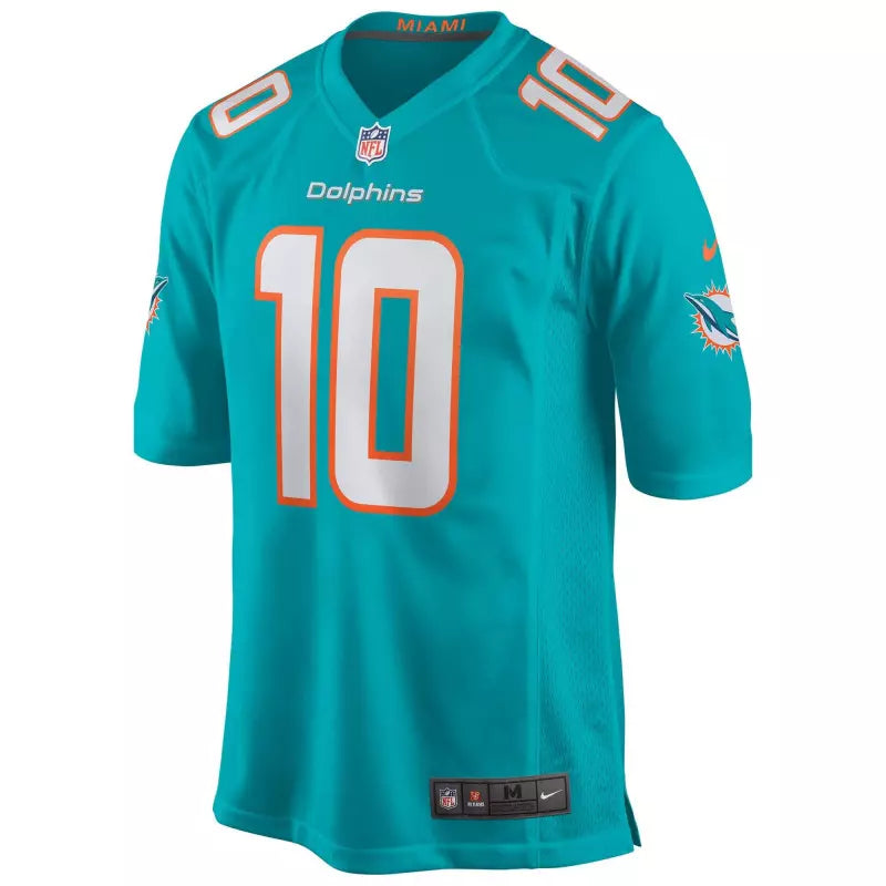 Maillot Tyreek Hill Miami Dolphins Home Aqua