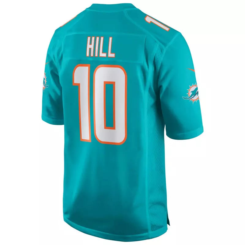 Maillot Tyreek Hill Miami Dolphins Home Aqua