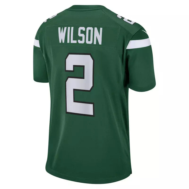 Maillot Zach Wilson New York Jets Game Team Vert