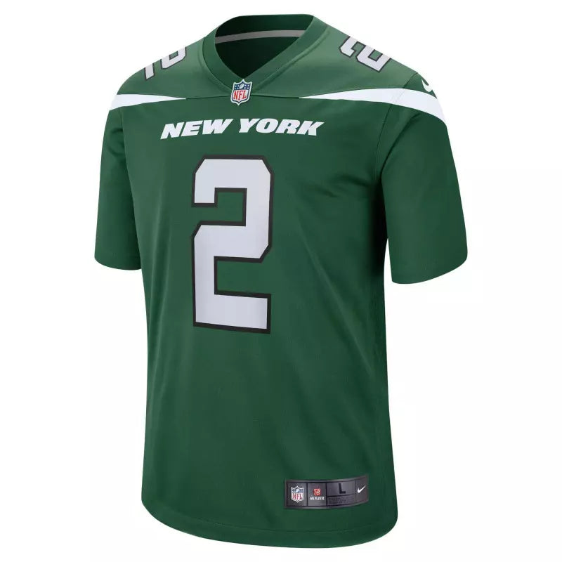 Maillot Zach Wilson New York Jets Game Team Vert